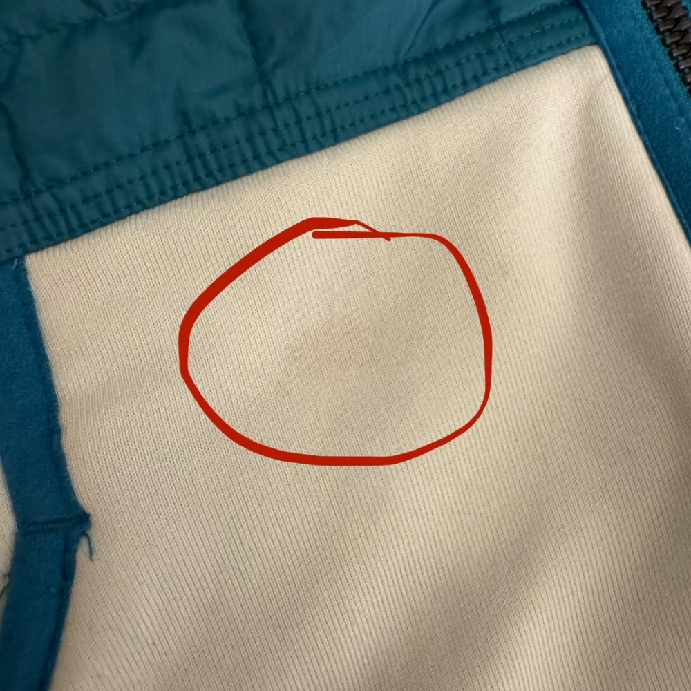 PATAGONIA HYBRID DOWN VEST STY31315 TEAL WOMENS MEDIUM - Picture 6 of 6